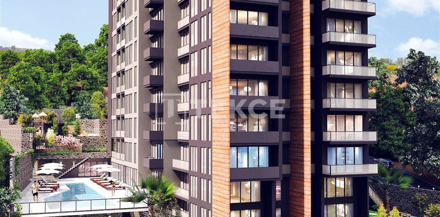 3+1 Lägenhet i istanbul, Turkiet Nr. 217071