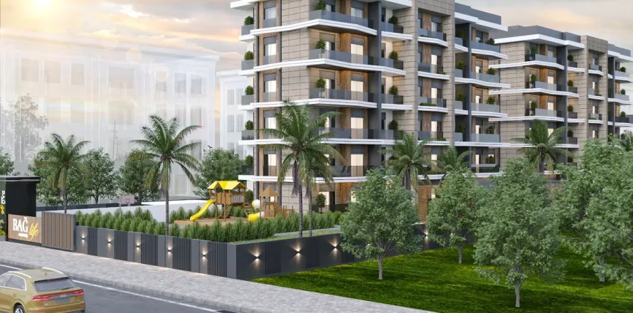 Квартира 1+1 в Аксу, Анталья, Турция №220412