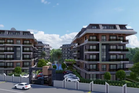 Daire  1+1  Alanya, Antalya, Türkiye №223596