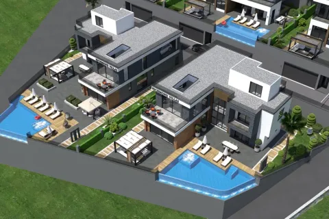 4+1 Lägenhet i Alanya, Antalya, Turkiet Nr. 223598 - 2