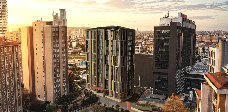 آپارتمان در Istanbul ، ترکیه 1 خوابه ، 50 متر مربع. شماره 227495
