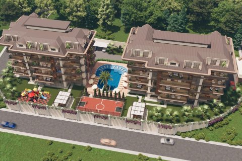 Daire 1+0 Alanya, Antalya, Türkiye №227493