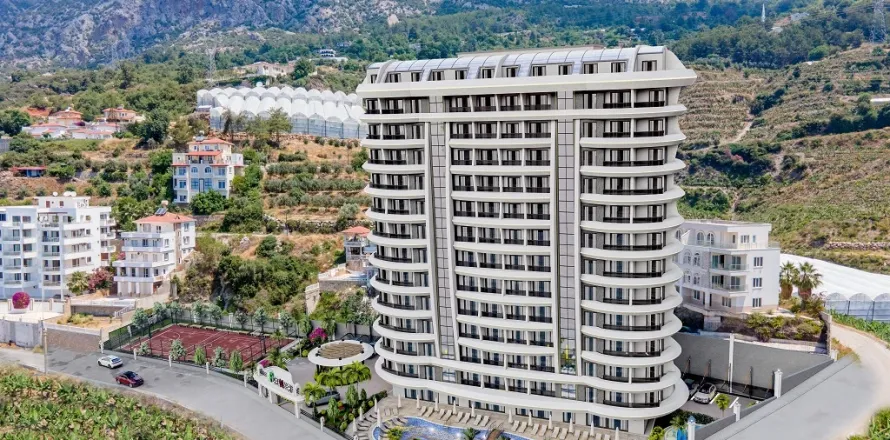 1+1 Wohnung in Alanya, Antalya, Türkei Nr. 223725