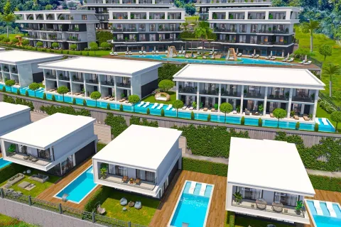 1+1 Lejlighed  i Alanya, Antalya, Tyrkiet Nr. 223728 - 9