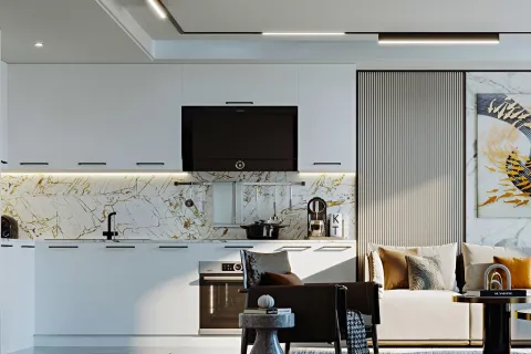 1+1 Lejlighed  i Alanya, Antalya, Tyrkiet Nr. 223728 - 3