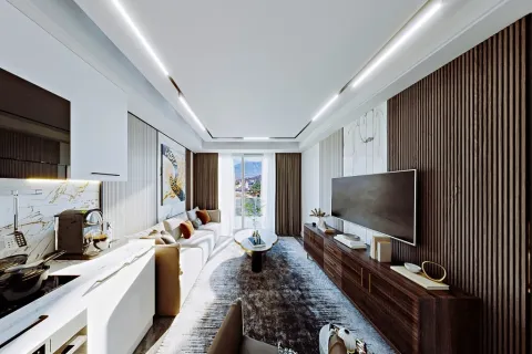 1+1 Lejlighed  i Alanya, Antalya, Tyrkiet Nr. 223728 - 2