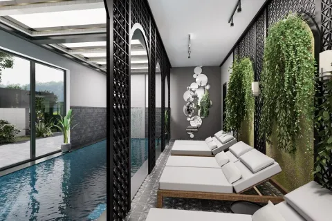 1+1 Lejlighed i Alanya, Antalya, Tyrkiet Nr. 223726 - 27