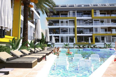 1+1 Apartment  in Alanya, Antalya, Turkey No. 105351