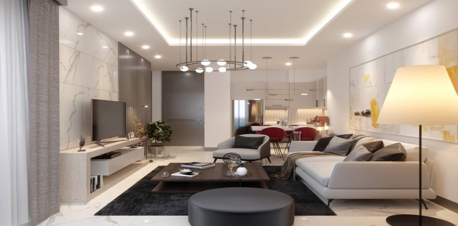2+1 Lejlighed i Terra Concept, Kepez, Antalya, Tyrkiet Nr. 105323