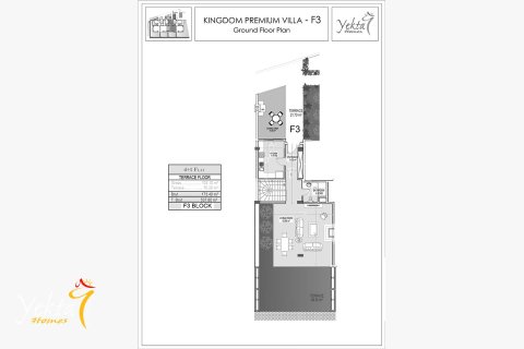4+1 Villa i Mahmutlar, Antalya, Tyrkia Nr. 224819 - 3