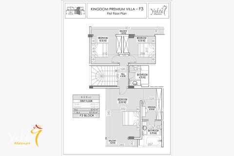 4+1 Villa i Mahmutlar, Antalya, Tyrkia Nr. 224819 - 4