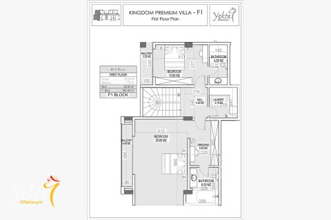 4+1 Villa in Mahmutlar, Antalya, Türkei Nr. 224818 - 4