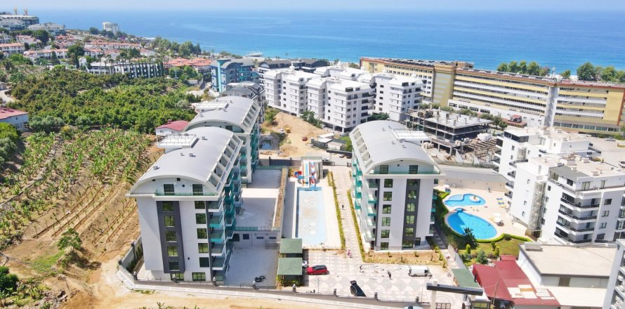1+1 Lägenhet  i Alanya, Antalya, Turkiet Nr. 216710