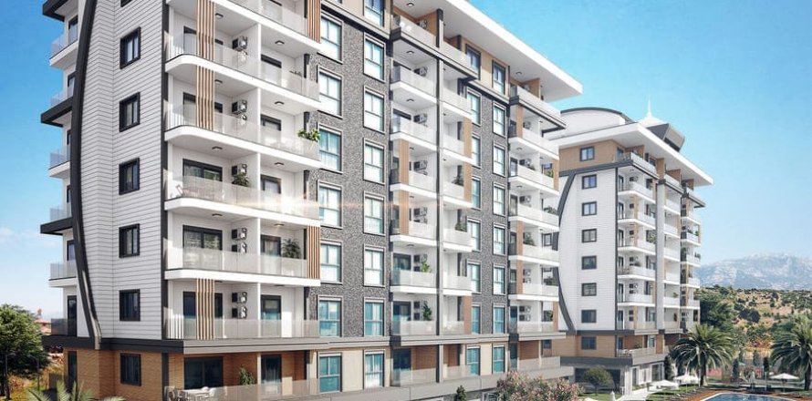 1+1 Lägenhet i Konakli, Antalya, Turkiet Nr. 101201