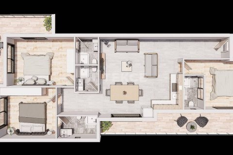 Dubleks daire  3+1  Iskele,  №44579 - 29