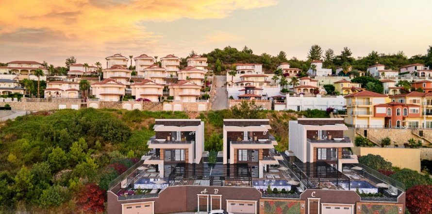 Villa  i Kargicak, Alanya, Antalya, Tyrkiet Nr. 97569