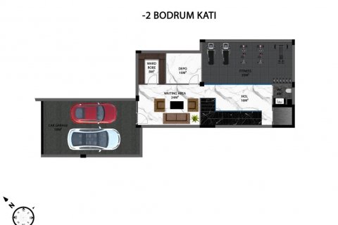 Villa  i Kargicak, Alanya, Antalya, Tyrkiet Nr. 97569 - 25