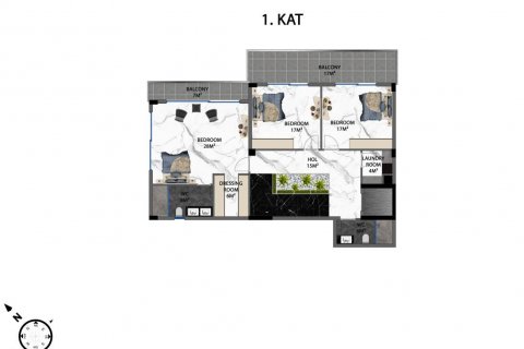 Villa  i Kargicak, Alanya, Antalya, Tyrkiet Nr. 97569 - 28