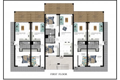 Apartment for sale in Girne, Northern Cyprus, 1 bedroom, 52m2, No. 48957 – photo 4