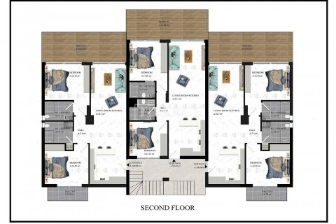 Apartment for sale in Girne, Northern Cyprus, 1 bedroom, 52m2, No. 48957 – photo 5