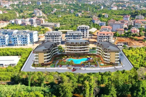 1+1 Wohnung in Alanya, Antalya, Türkei Nr. 223550 - 2
