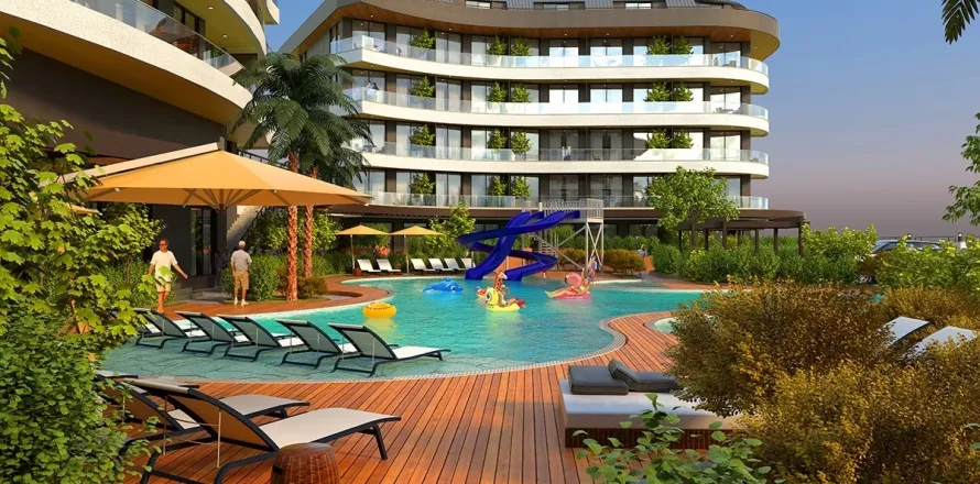 1+1 Wohnung in Alanya, Antalya, Türkei Nr. 223550