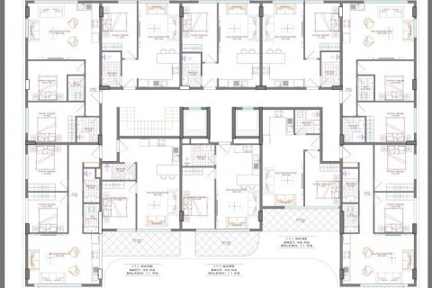 Penthouse i Alanya, Antalya, Tyrkiet Nr. 93869 - 18