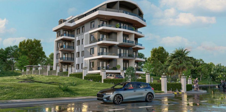 Lejlighed  i Demirtas, Alanya, Antalya, Tyrkiet Nr. 93868