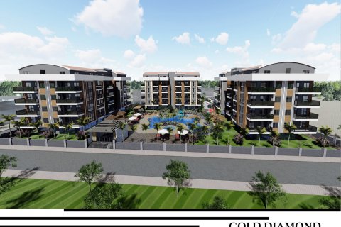 Daire  1+1  Oba, Antalya, Türkiye №110709