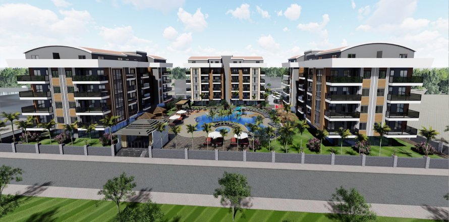 1+1 Leilighet  i Oba, Antalya, Tyrkia Nr. 110709