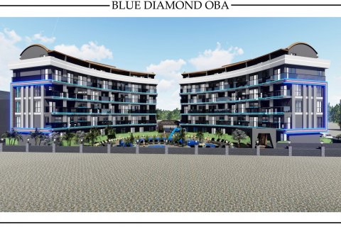 2+1 Lejlighed  i Oba, Antalya, Tyrkiet Nr. 110707
