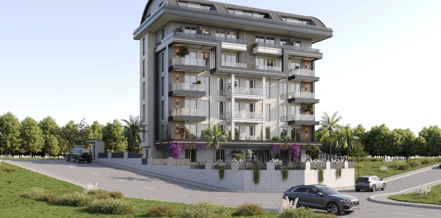 3+1 Leilighet i Alanya, Antalya, Tyrkia Nr. 225448