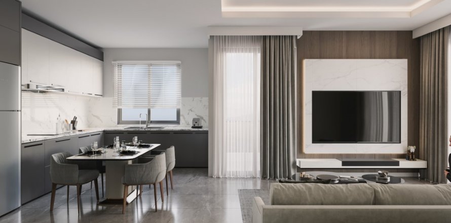 Daire 3+1 Alanya, Antalya, Türkiye №221755