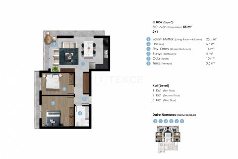 2+1 Lägenhet i Girne, Nr. 97181 - 19