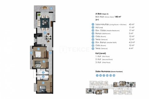 2+1 Lägenhet i Girne, Nr. 97181 - 13