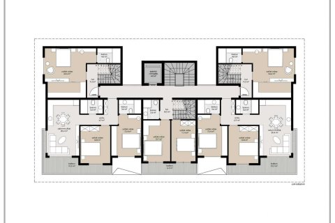 Daire  2+1  Alanya, Antalya, Türkiye №68022 - 10