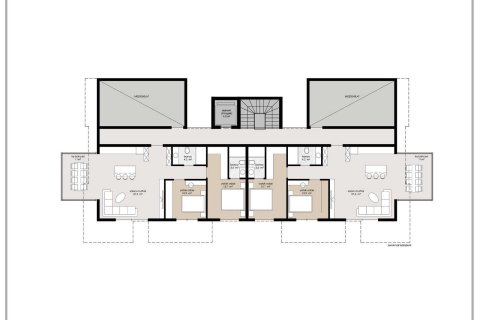 Daire  2+1  Alanya, Antalya, Türkiye №68022 - 7