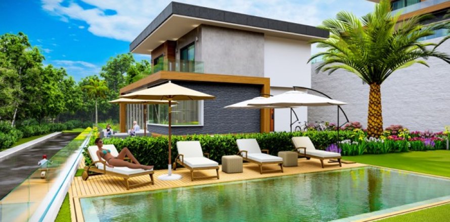 4+1 Villa i Antalya, Tyrkiet Nr. 222820