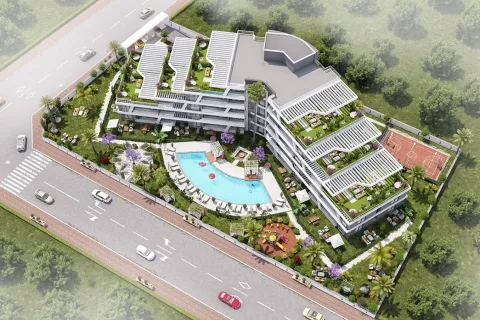 2+1 Leilighet  i Mugla, Tyrkia Nr. 224010 - 2