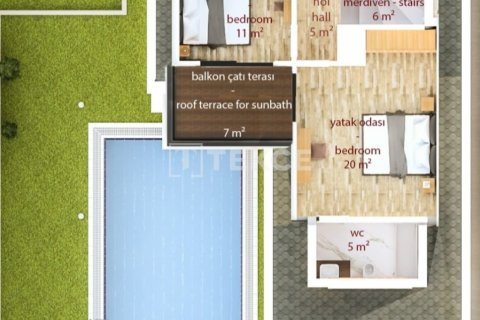 Продажа виллы в Серике, Анталье, Турция 4+1, 280м2, №86251 – фото 29