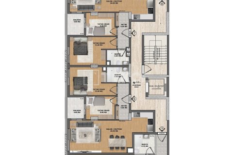Apartment for sale  in Antalya, Turkey, 4 bedrooms, 145m2, No. 237679 – photo 14