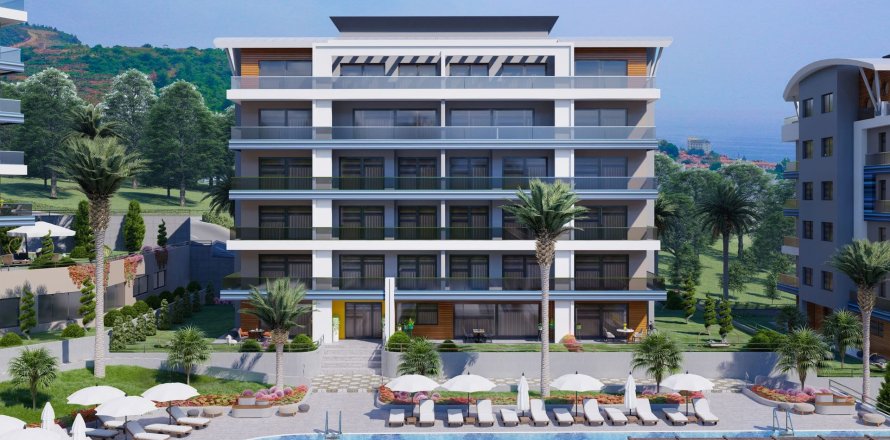 2+1 Wohnung in Eco Blue, Kargicak, Alanya, Antalya, Türkei Nr. 96423