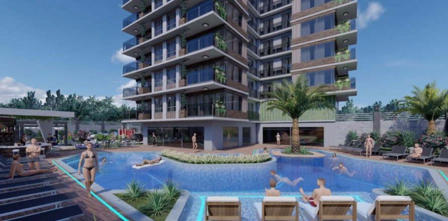 Leilighet i Alanya, Antalya, Tyrkia Nr. 94000