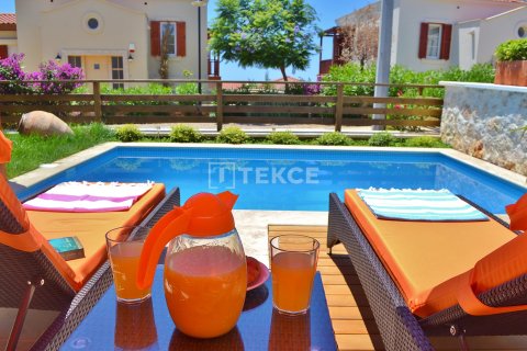 3+1 Villa  i Kas, Antalya, Tyrkia Nr. 222427 - 14