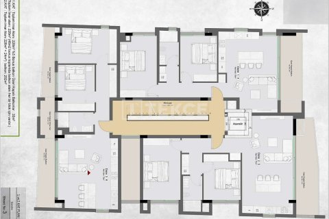 Apartment for sale in Girne, Northern Cyprus, 1 bedroom, 73m2, No. 222428 – photo 20