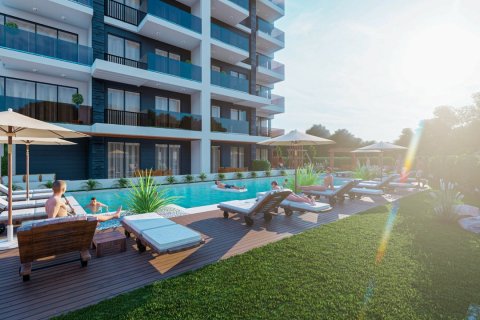 آپارتمان در Demirtas، در Avocado Residence Alanya ، ترکیه 1 خوابه ، 47.65 متر مربع.  شماره 95887