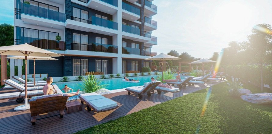 1+1 Wohnung in Avocado Residence, Demirtas, Alanya, Antalya, Türkei Nr. 95887