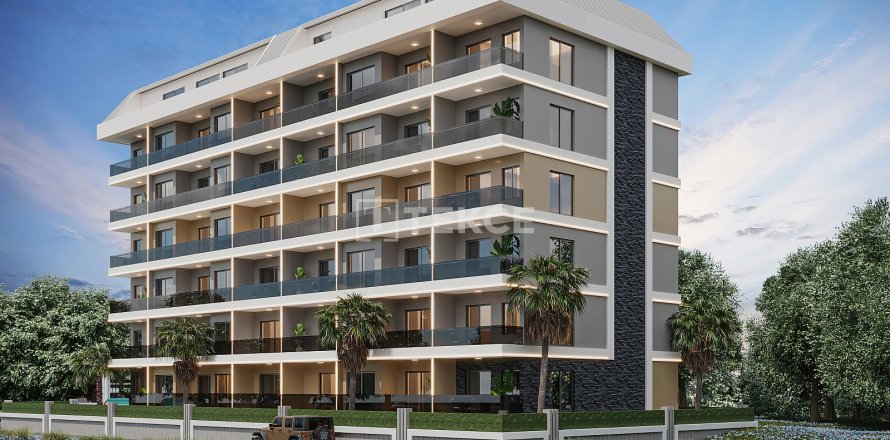 4+2 Takvåning i Alanya, Antalya, Turkiet Nr. 213766