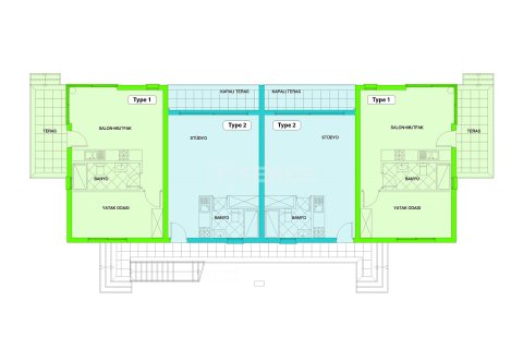 Dubleks daire  2+1  Gazimağusa,  №213771 - 12