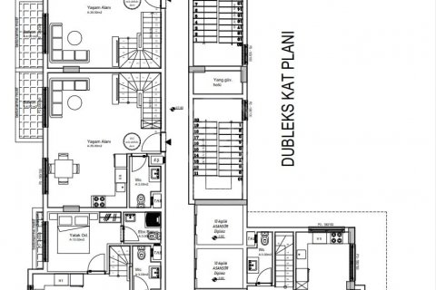 Продажа квартиры  в Аланье, Анталье, Турция 2+1, 73м2, №91682 – фото 17